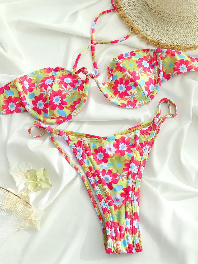 Cup Swimwear Sexy Bikini