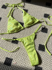 Shiny Bikini Set
