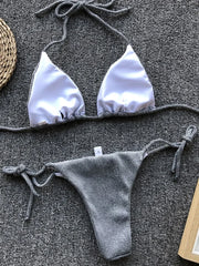 Sexy Micro Shiny Bikini