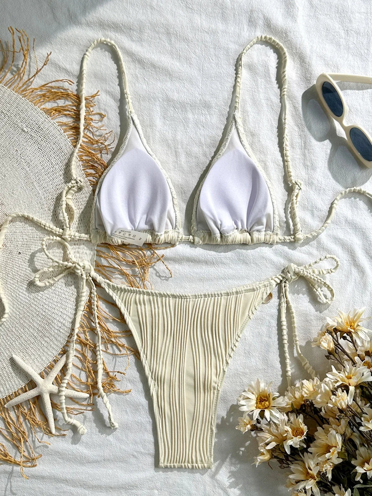 Sexy Shell Starfish Ornament Bikini Set