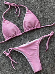 Sexy Micro Shiny Bikini