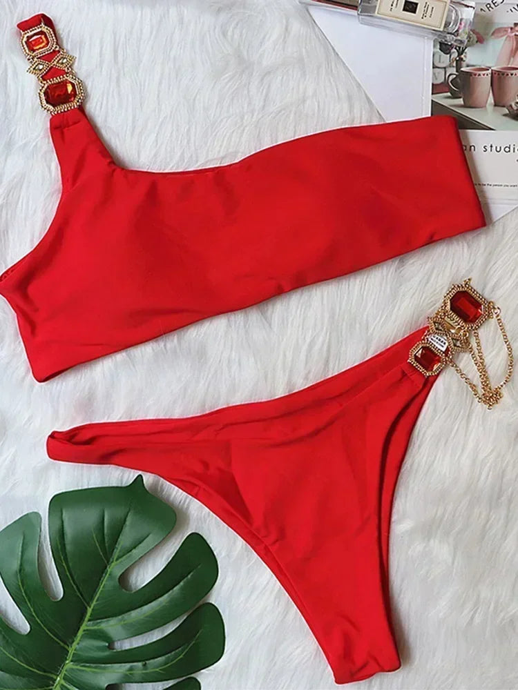 Rhinestone Swimsuit