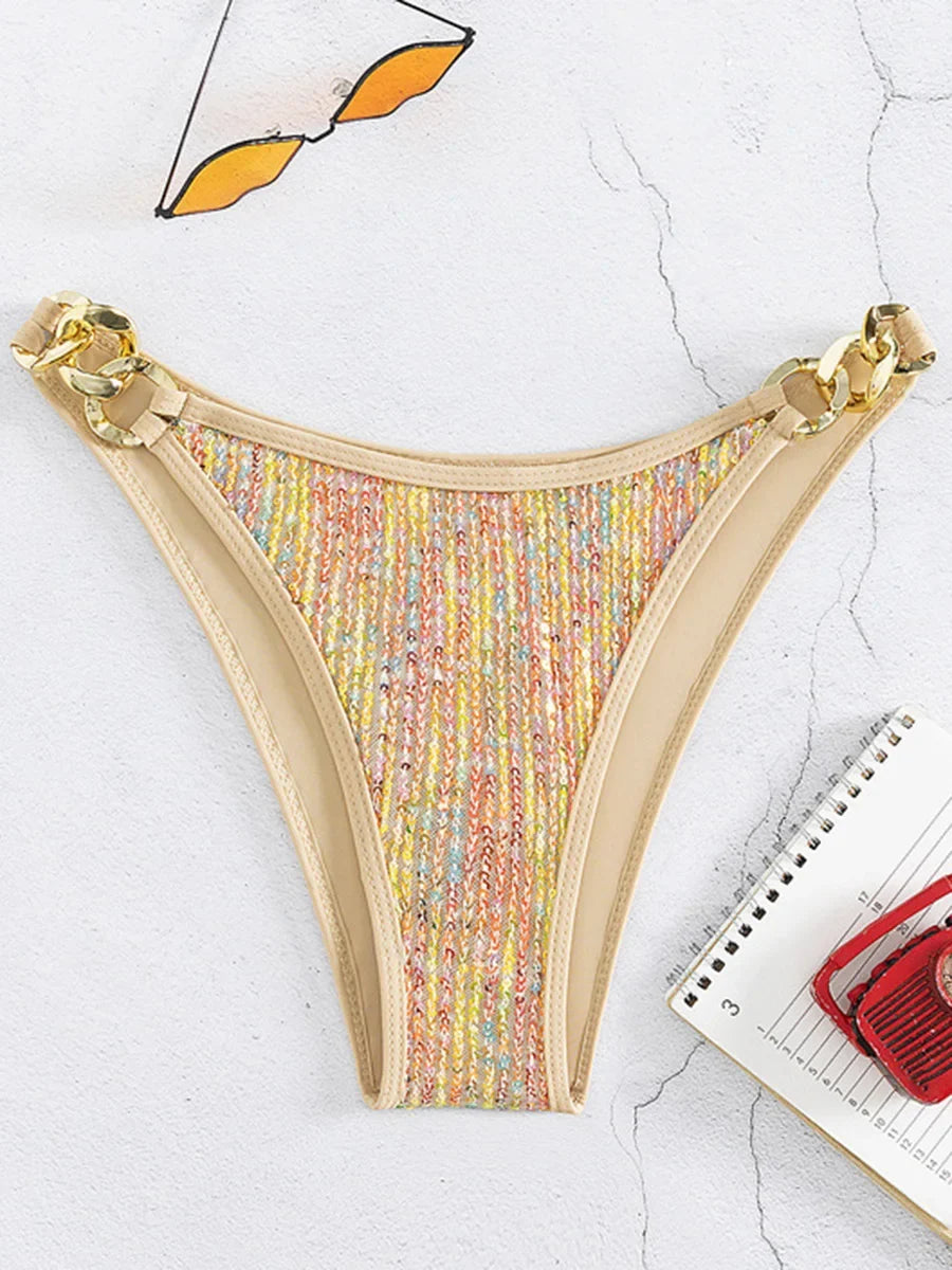 Shiny Sequins Bikini