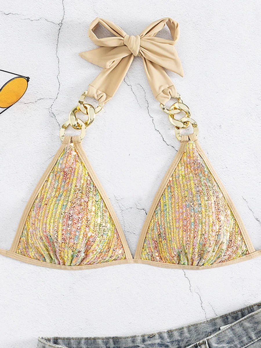 Shiny Sequins Bikini