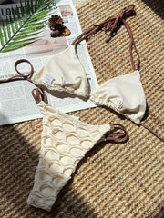 Hollow Out Halter Bikini