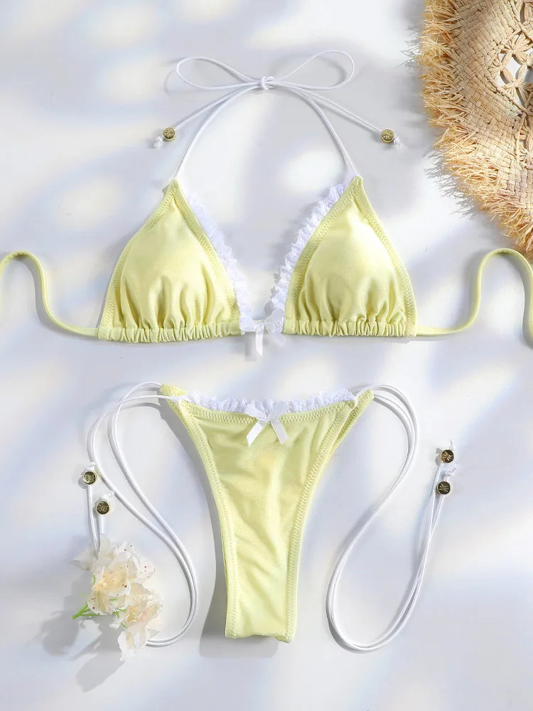 Push Up Lace Bikini