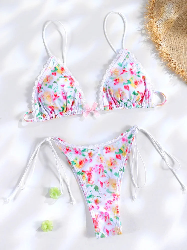 Push Up Lace Bikini