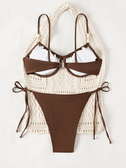 Sexy Tie Side Thong Bikini