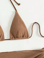 Sexy Brown Bikini Set