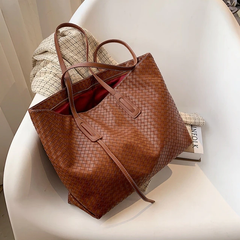 Bags Scala Women's High Capacity Leather Handbag