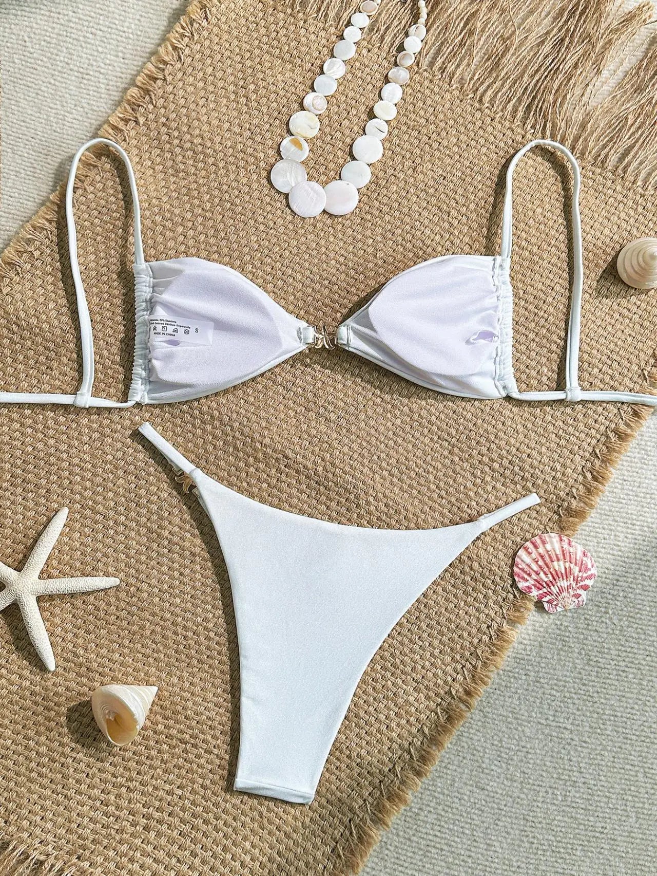 Sexy White Bikini