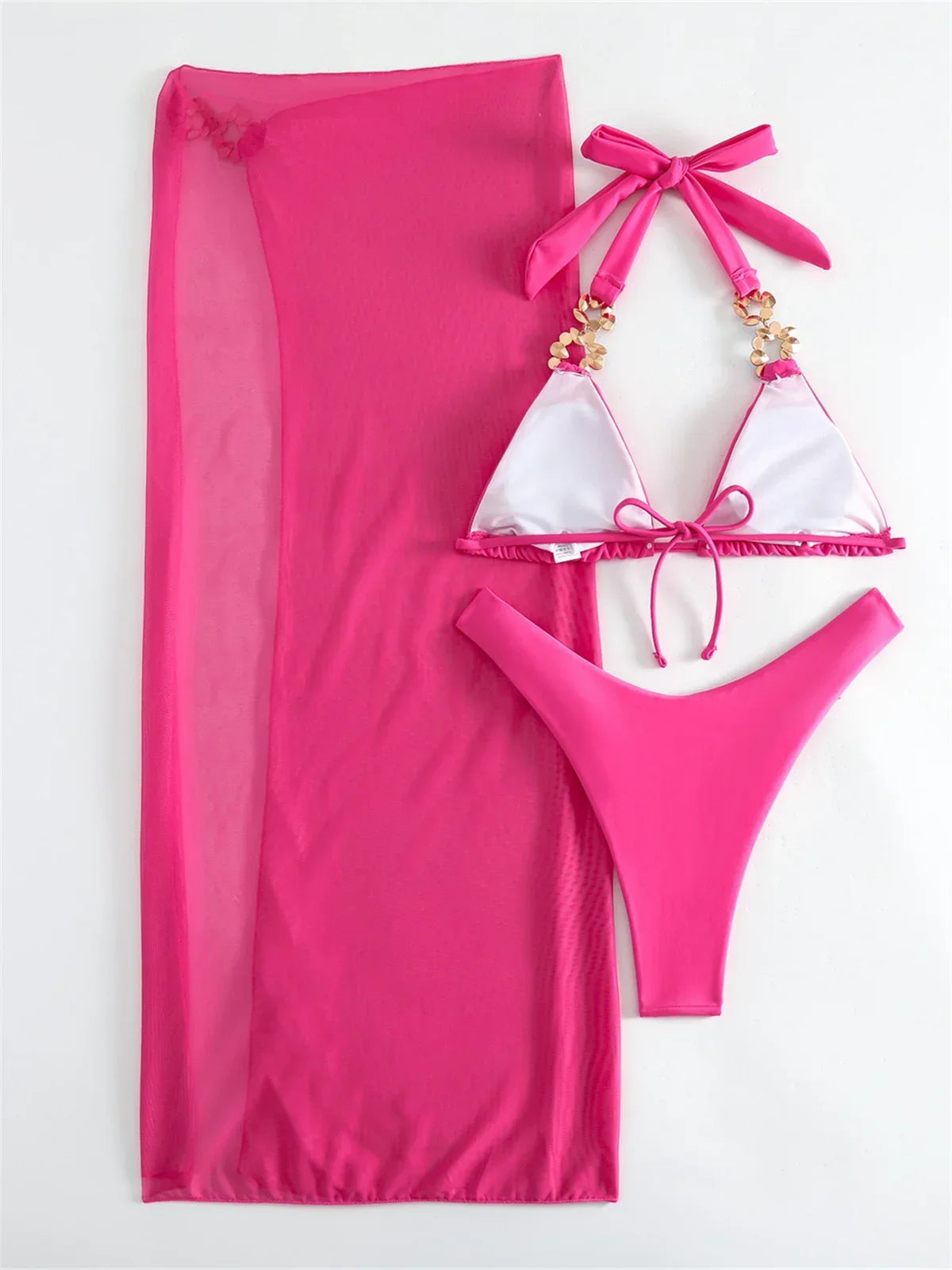 Luxury Rhinestone Bikini Set
