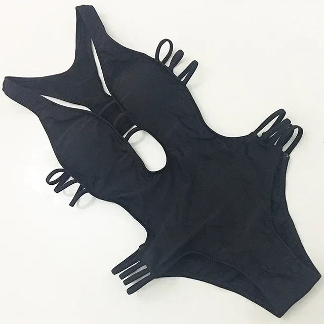S - XXL Sexy Printed Women Swimwear One Piece Swimsuit