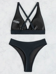 Cross Back Mini Micro Thong Bikini