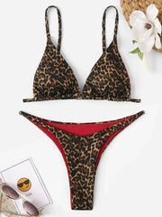 Sexy Leopard Brazilian Bikini