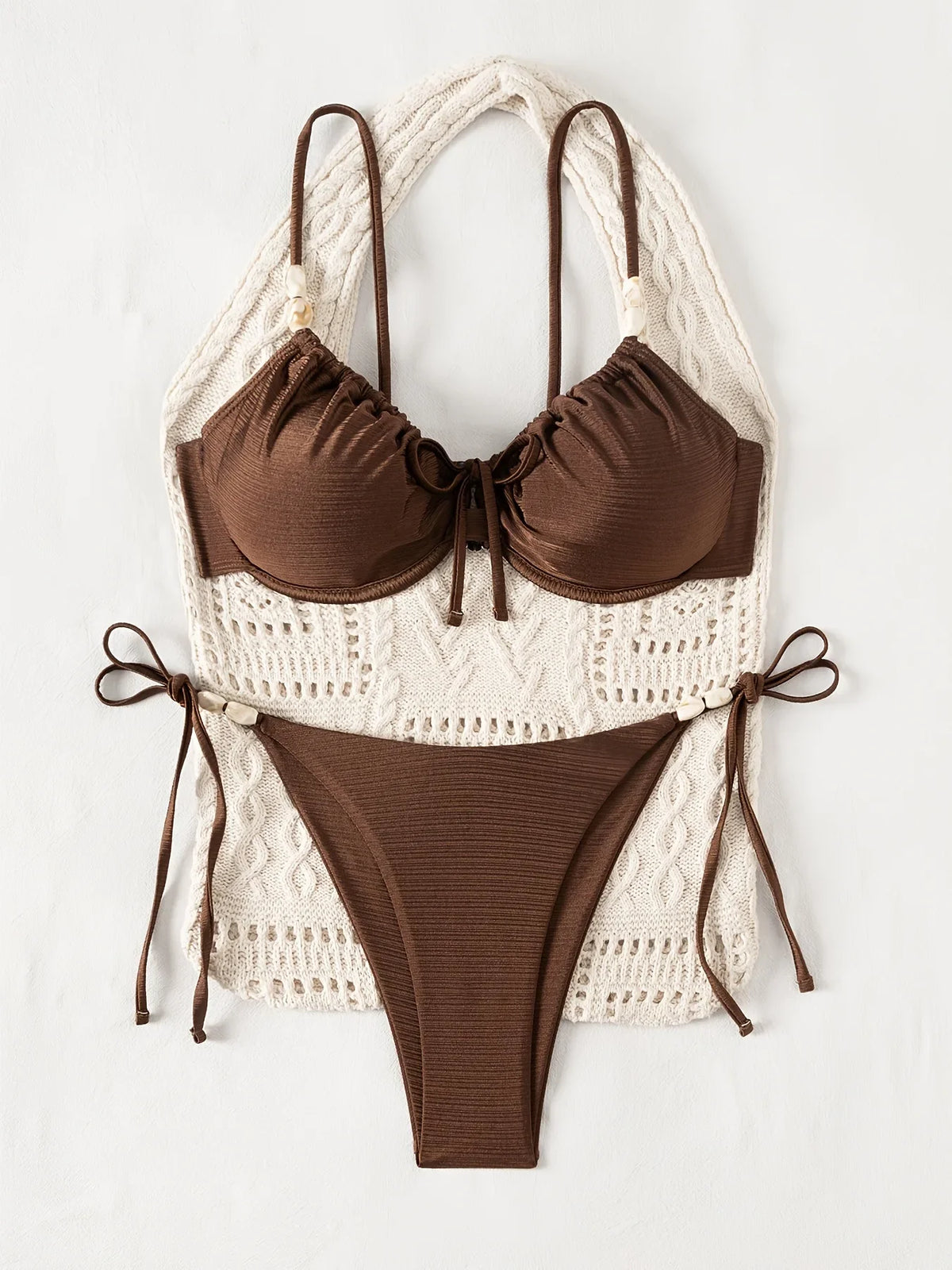 Sexy Tie Side Thong Bikini