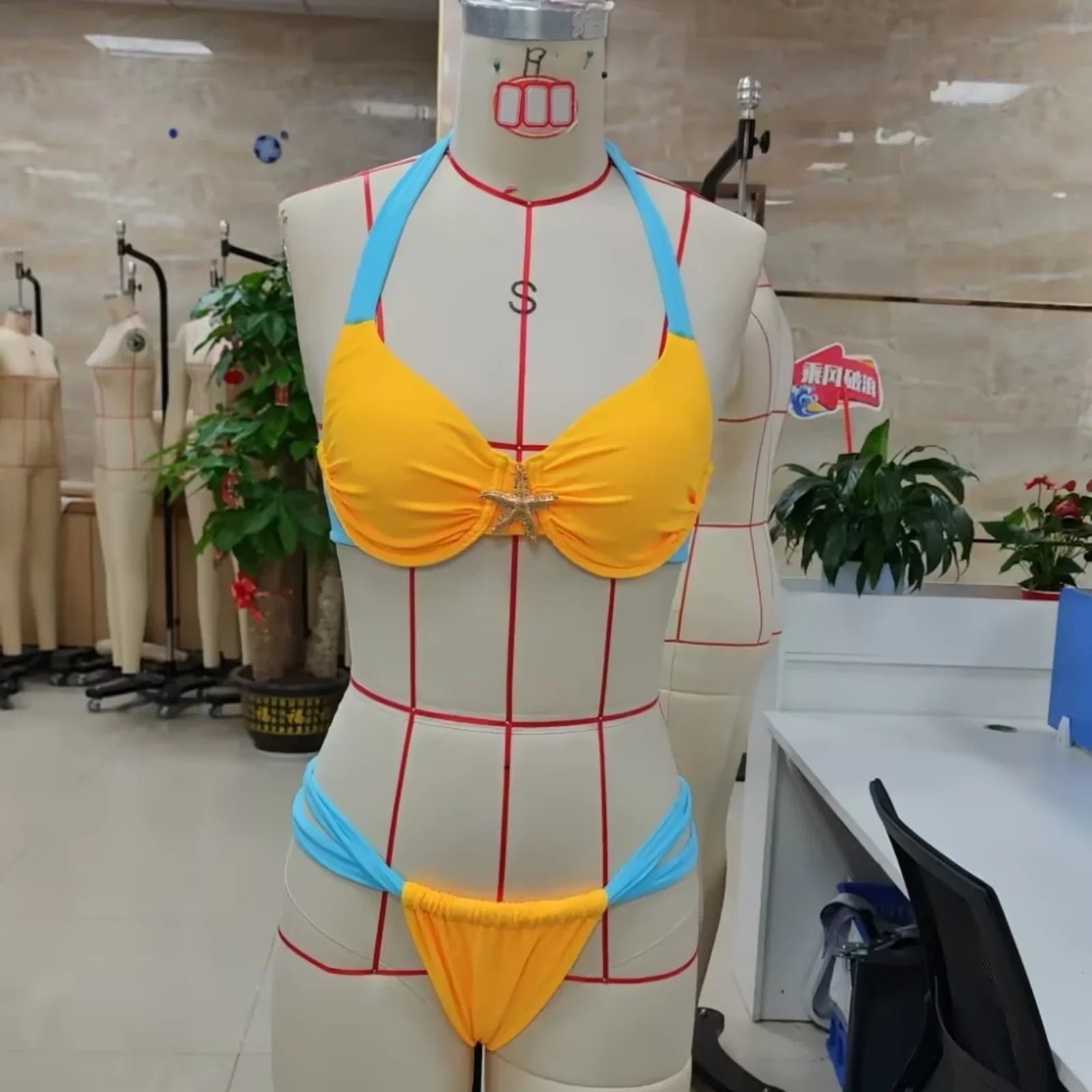 Women's Summer Holiday Beach 2 Piece Bikini Set