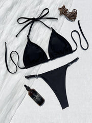 Sexy Black Micro Bikini Set