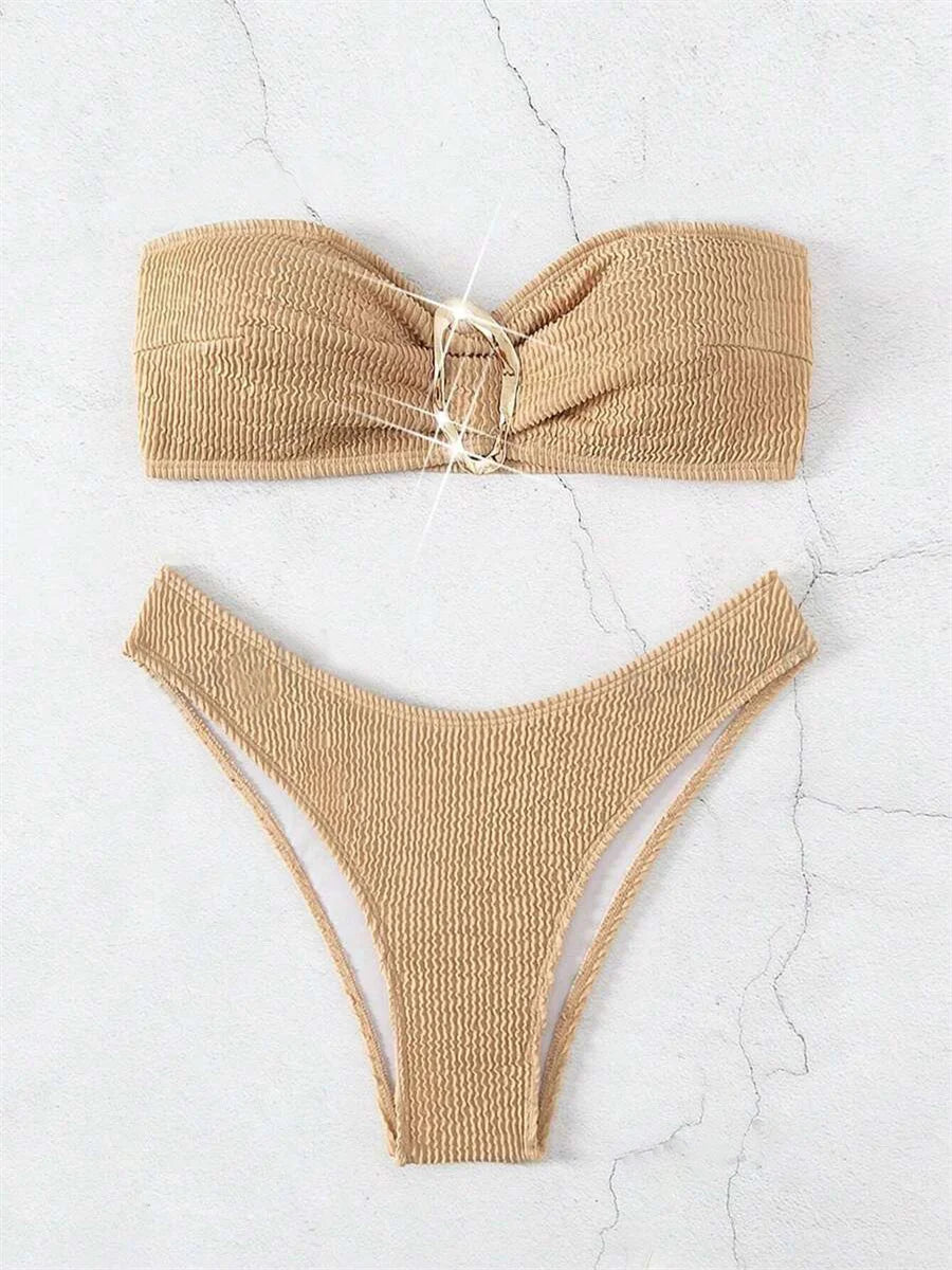 Sexy Bandeau Bikini Set