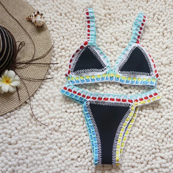 Handmade Crochet Knit Swimwear