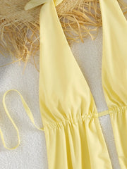 Sexy Yellow Bikini Set