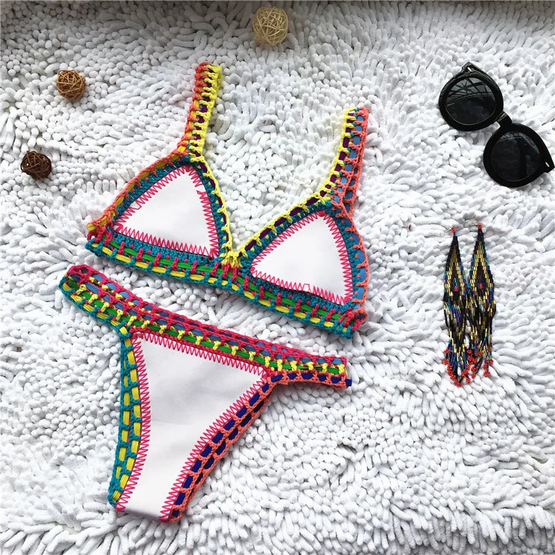 Handmade Crochet Knit Swimwear