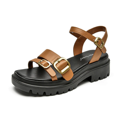 Suri Women's Leather Platform Sandal