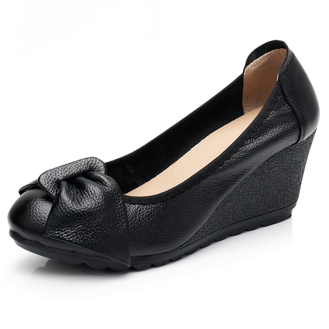 Tellita Women's Leather Wedge Shoes