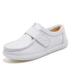 Trina Women's Warm Faux Leather Flat Shoes