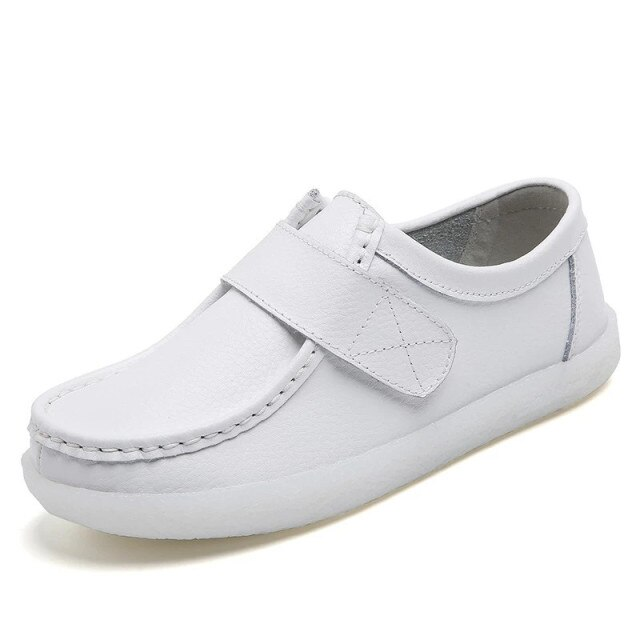 Trina Women's Warm Faux Leather Flat Shoes