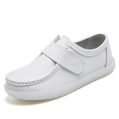 Trina Women's Warm Faux Leather Flat Shoes
