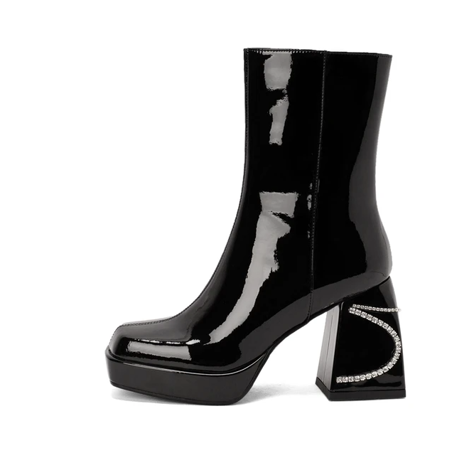 Any Women's Patent Leather Boots