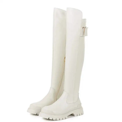 Capetillo Women's Square Heel Long Boots
