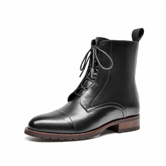 Charlie Women's Leather Lace-Up Boots