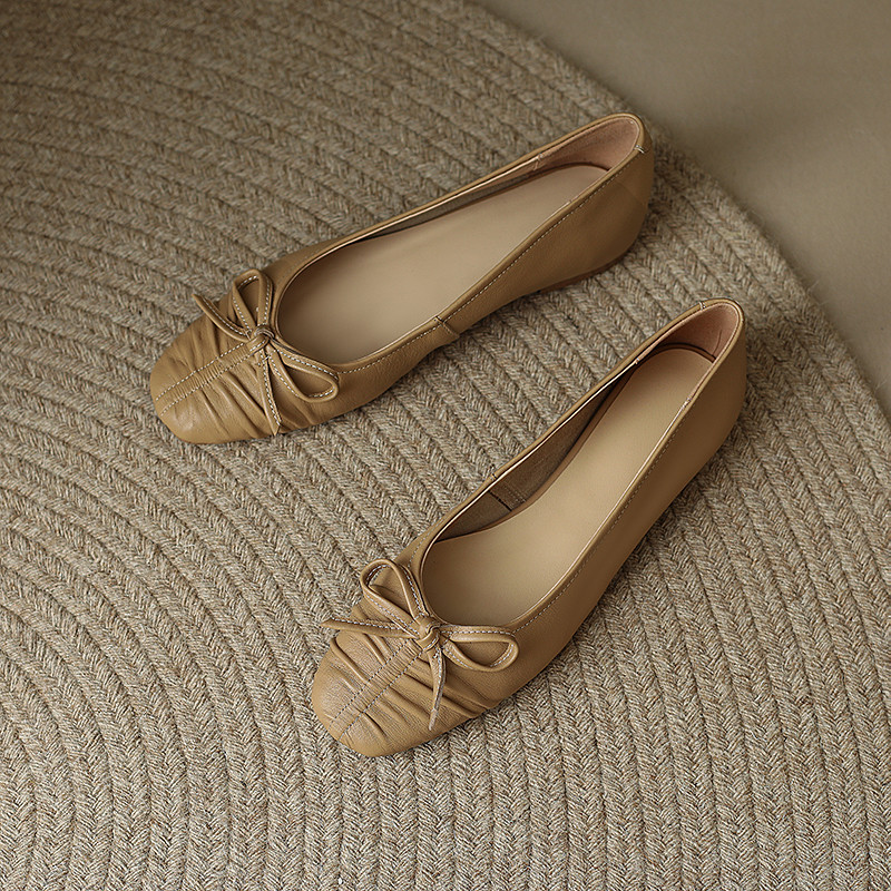 Charo Women's Leather Flat Shoes