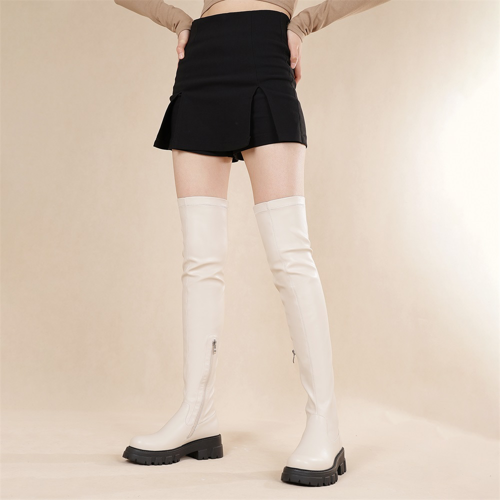 Elvira Women's Over-the-Knee Elastic Boots
