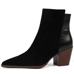 Holaya Women's Point Toe Autumn Boots