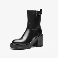 Macarena Women's Square Heel Winter Boots