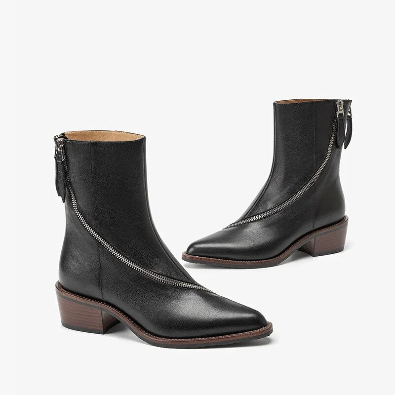 Minerva Women's Western Leather Boots