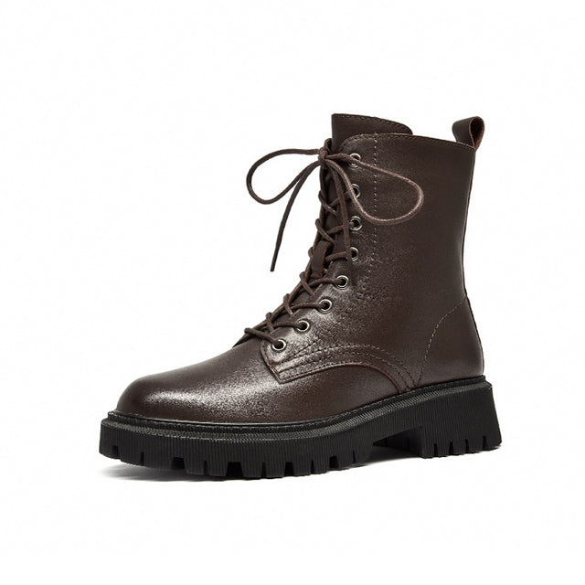 Yezyca Women's Lace Up Boots