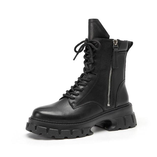 Zon Women's High Quality Leather Boots