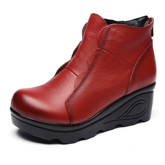 Zuny Women's Platform Booties