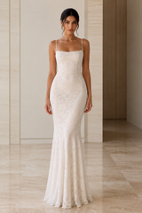 Strappy Backless Lace-Up Sexy Bodycon Maxi Dress