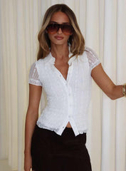 Melaniya Button Up Top