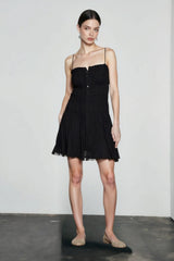 Fairy Ruched  Spaghetti Strap Bodycon Mini Dresses