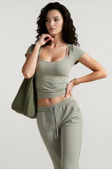 Halter Fitted Layered T-shirts