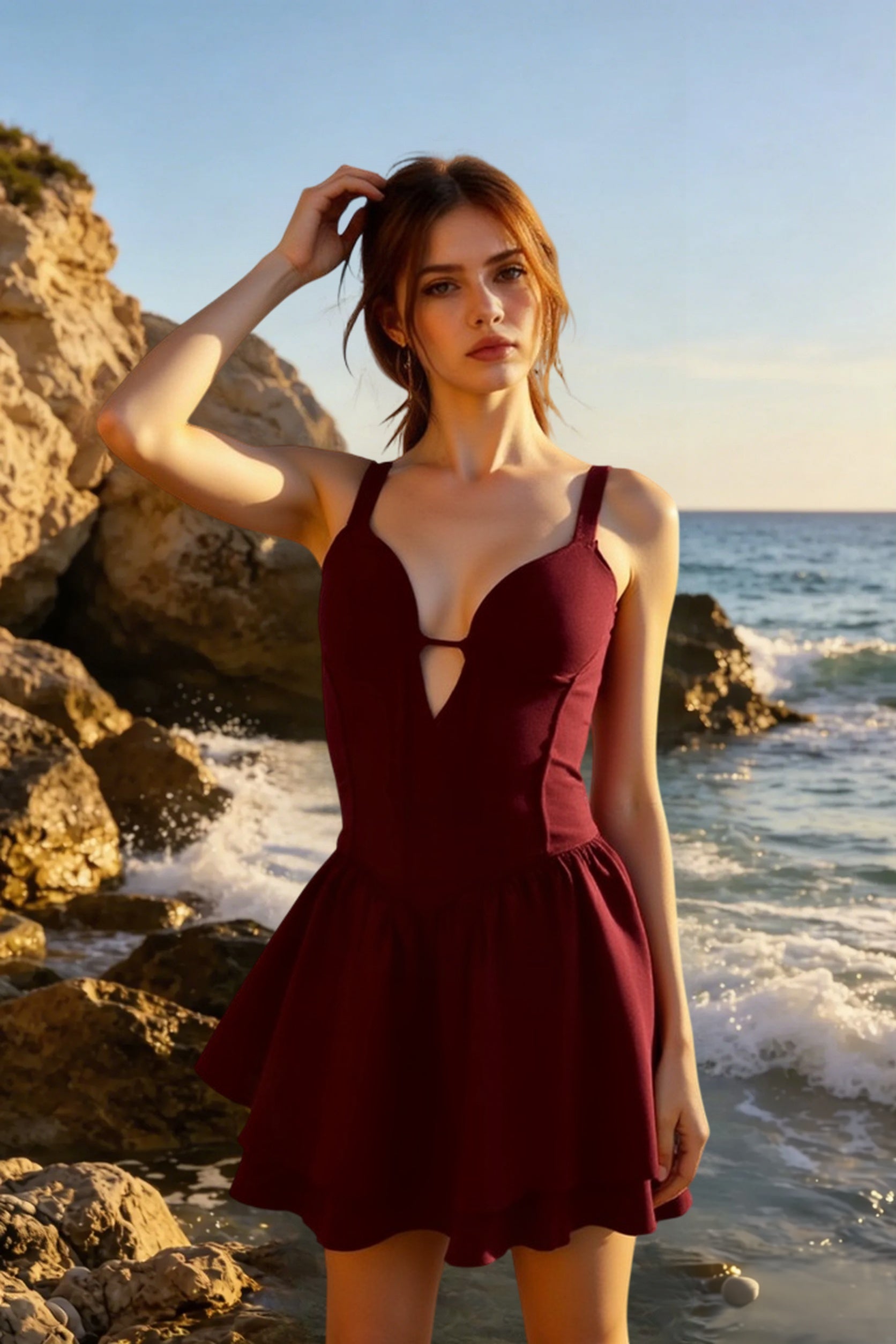 Puff Slip Party Dress