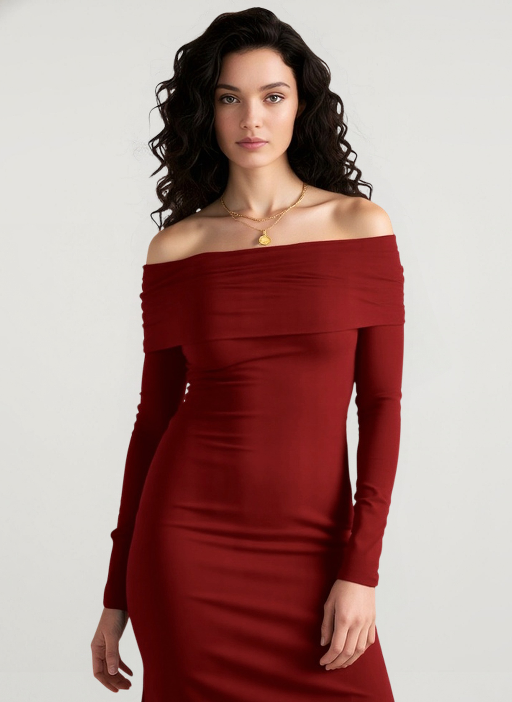 Off Shoulder Ruched Bodycon Formal Dress