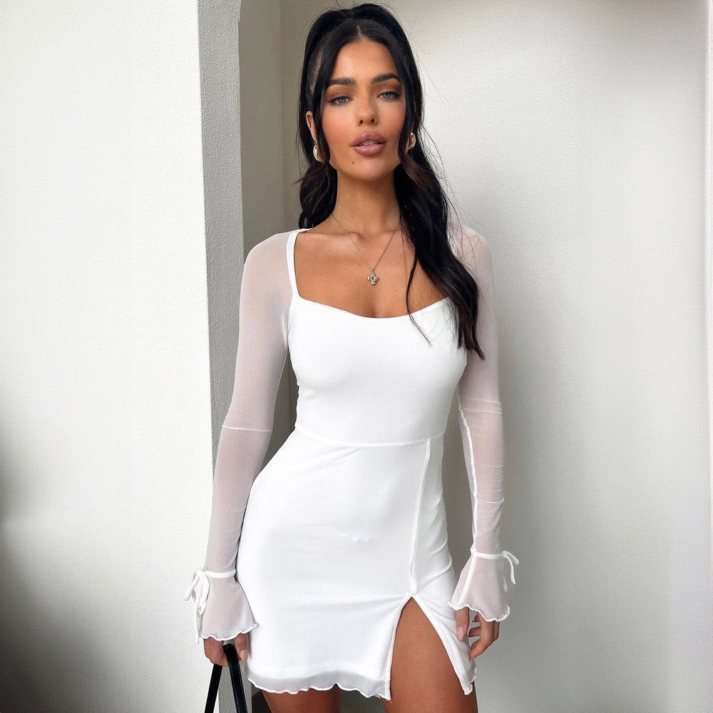 Martinez Long Sleeve Mini Dress