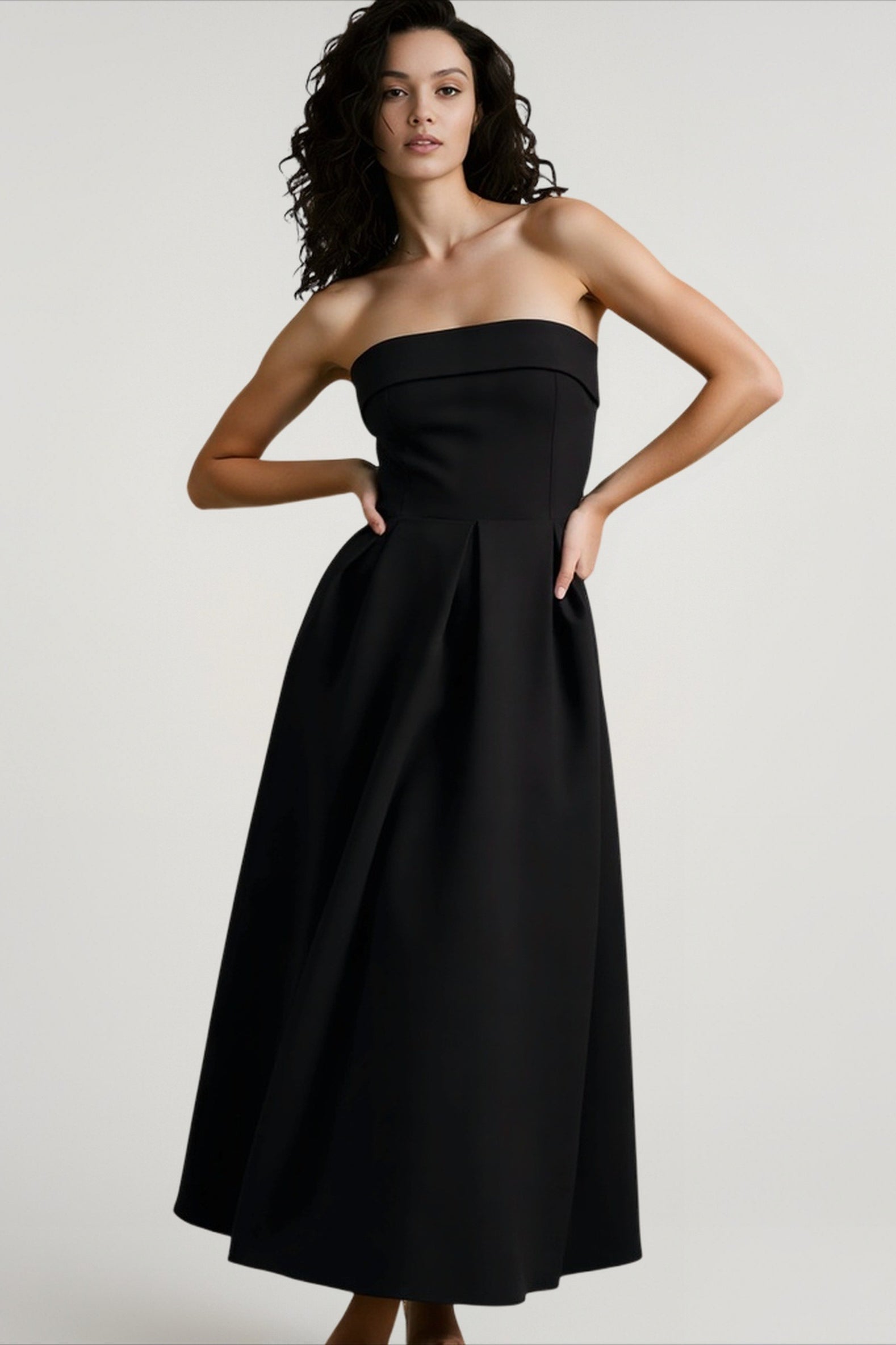 Bandage Strapless Party Dress